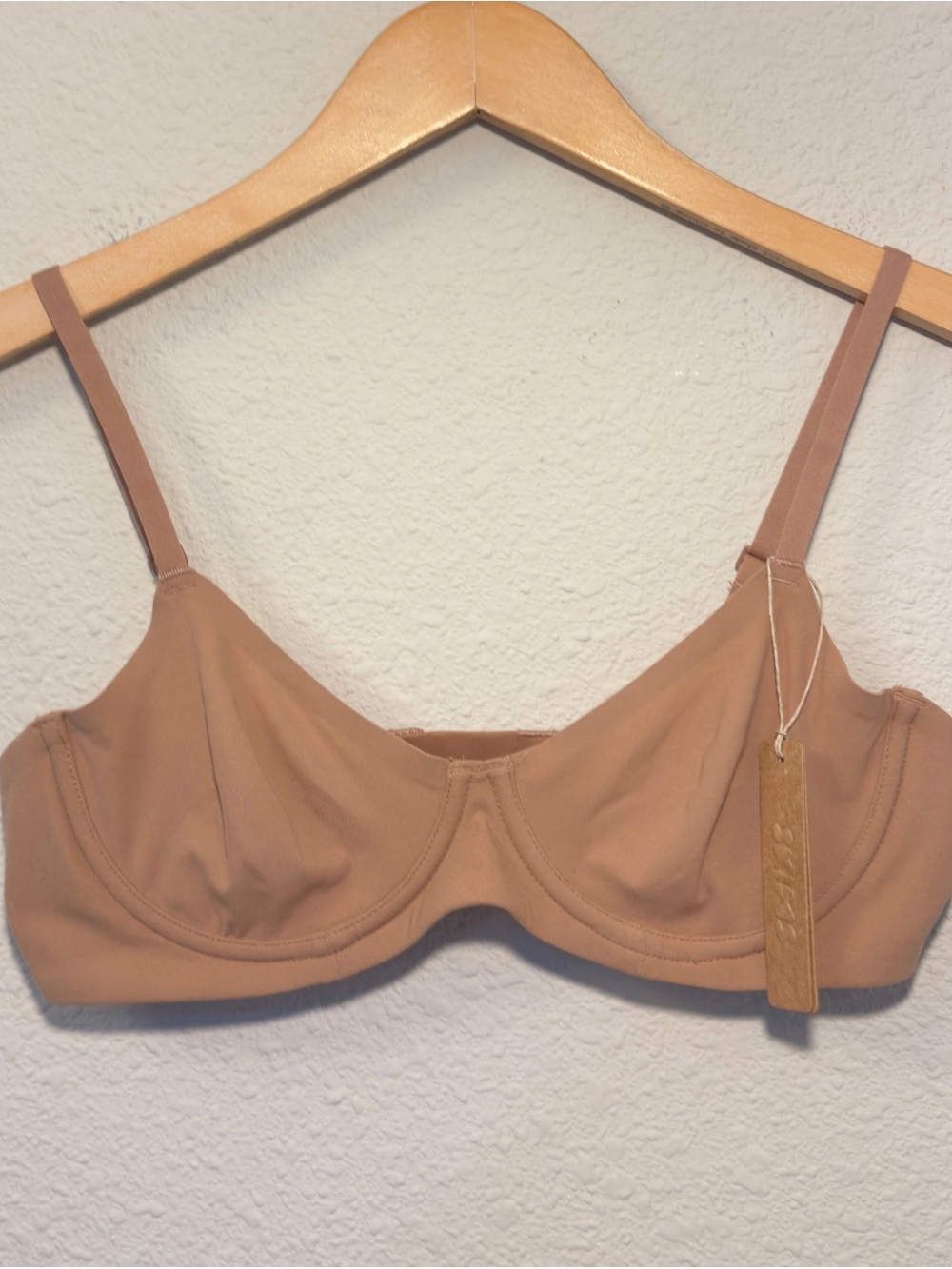 NWT Skims Fits Everybody Unlined Demi Bra Sienna Size 36B